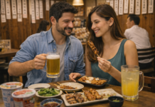 Como funcionam os izakayas no Japão|Comida, pedidos e bebidas à vontade